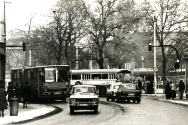 Stadtarchiv Weimar, 60 10-5/15, Blick zum Goetheplatz, ohne Datum