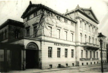 Stadtarchiv Weimar, 60 10-5/15, Restaurant "Erholung" am Karlsplatz , 1930