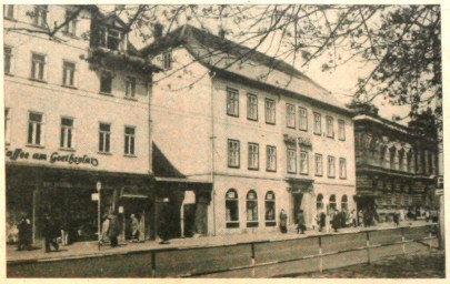 Stadtarchiv Weimar, 60 10-5/15, Goetheplatz 5-7, ohne Datum