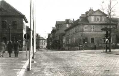 Stadtarchiv Weimar, 60 10-5/15, Blick in die Bürgerschulstraße , um 1930