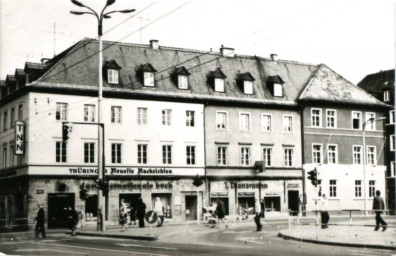 Stadtarchiv Weimar, 60 10-5/15, Goetheplatz 9a, 9, 9b , ohne Datum