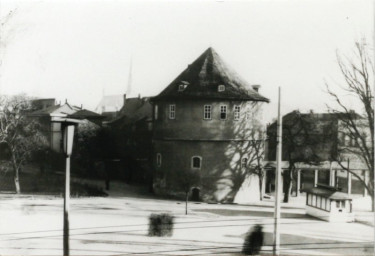 Stadtarchiv Weimar, 60 10-5/15, Blick auf den Kasseturm, 1961