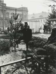 Stadtarchiv Weimar, 60 10-5/15, Blick auf den Goetheplatz, 1982