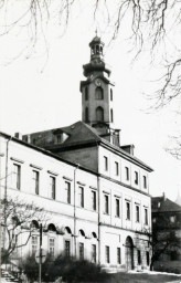 Stadtarchiv Weimar, 60 10-5/16, Blick auf den Burgplatz, 1987