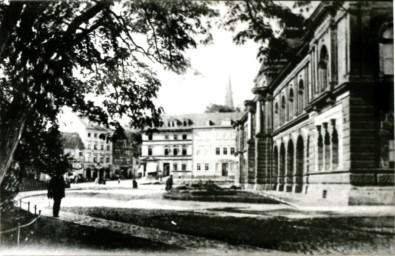 Stadtarchiv Weimar, 60 10-5/16, Blick auf den Kegelplatz, um 1900