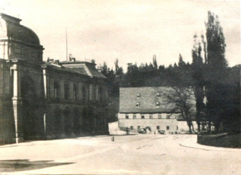 Stadtarchiv Weimar, 60 10-5/16, Blick auf den Kegelplatz, vor 1882