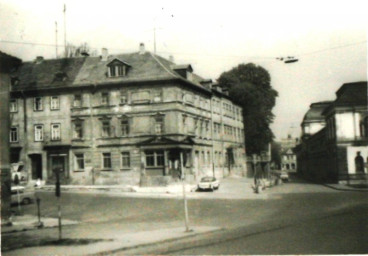 Stadtarchiv Weimar, 60 10-5/16, Blick in die Marstallstraße, 1980