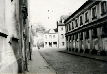 Stadtarchiv Weimar, 60 10-5/16, Blick in die Marstallstraße, ohne Datum