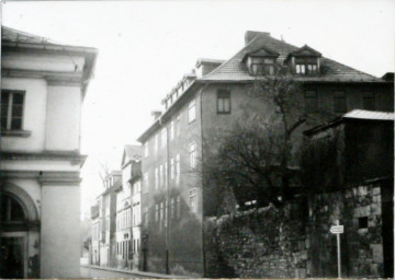 Stadtarchiv Weimar, 60 10-5/16, Blick in die Marstallstraße, 1974