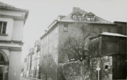 Stadtarchiv Weimar, 60 10-5/16, Blick in die Marstallstraße, 1980