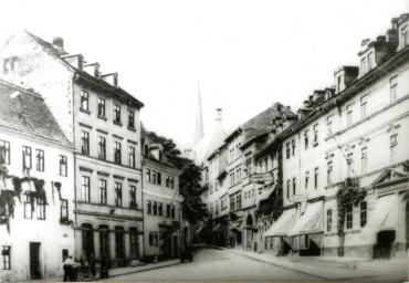 Stadtarchiv Weimar, 60 10-5/16, Blick in die Vorwerksgasse, vor 1900