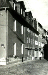 Stadtarchiv Weimar, 60 10-5/16, Blick in die Vorwerksgasse , 1984