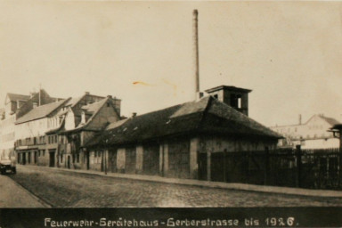 Stadtarchiv Weimar, 60 10-5/16, Blick in die Gerberstraße, 1926