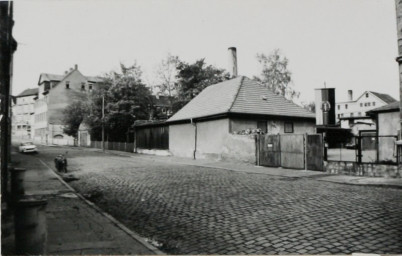 Stadtarchiv Weimar, 60 10-5/16, Blick in die Gerberstraße , 1982