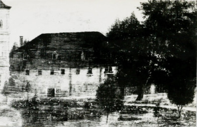 Stadtarchiv Weimar, 60 10-5/16, Altes Schlachthaus an der Ilm, Gerberstraße , um 1880