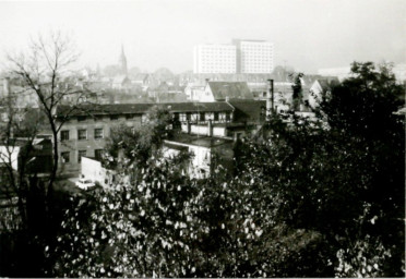 Stadtarchiv Weimar, 60 10-5/16, Blick aus dem Goethe-und Schillerarchiv , ohne Datum