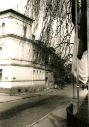 Stadtarchiv Weimar, 60 10-5/16, Blick von der Kegelbrücke in die Gerberstraße, ohne Datum