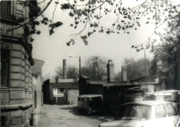 Stadtarchiv Weimar, 60 10-5/16, Blick zur Gerberstraße 11, 1983