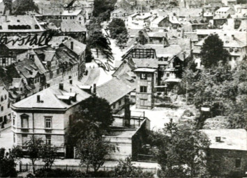 Stadtarchiv Weimar, 60 10-5/16, Blick aus dem Goethe-und Schillerarchiv , vor 1926