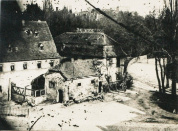 Stadtarchiv Weimar, 60 10-5/16, Blick auf die Burgmühle , ohne Datum