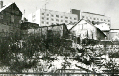 Stadtarchiv Weimar, 60 10-5/16, Blick auf den Brühl, 1983