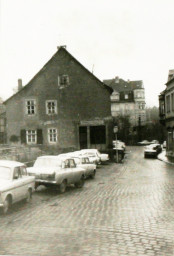 Stadtarchiv Weimar, 60 10-5/16, Blick in den Brühl, 1982