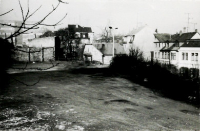 Stadtarchiv Weimar, 60 10-5/16, Blick auf den Brühl , 1989