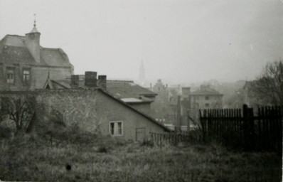 Stadtarchiv Weimar, 60 10-5/16, Blick aus der Wagnergasse zum Brühl, ohne Datum