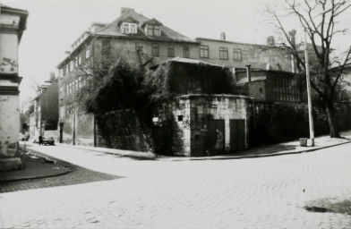 Stadtarchiv Weimar, 60 10-5/17, Blick in die Marstallstraße, 1986