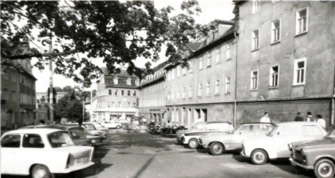 Stadtarchiv Weimar, 60 10-5/17, Blick in den Graben/Untergraben, 1986