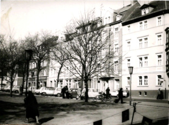 Stadtarchiv Weimar, 60 10-5/17, Blick in die Straße "Graben", ohne Datum