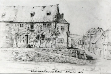 Stadtarchiv Weimar, 60 10-5/17, Hettstedter Haus am Graben, ohne Datum