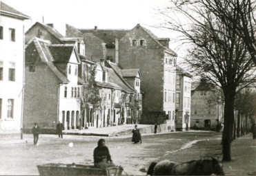 Stadtarchiv Weimar, 60 10-5/17, Blick in die Straße "Graben", ohne Datum