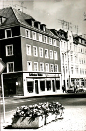 Stadtarchiv Weimar, 60 10-5/17, Blick in die Straße "Graben", 1985