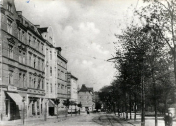 Stadtarchiv Weimar, 60 10-5/17, Blick in die Straße "Graben", um 1900