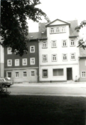 Stadtarchiv Weimar, 60 10-5/17, Blick auf die Häuser Graben 17/19, 1984