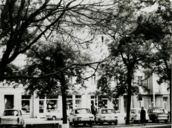 Stadtarchiv Weimar, 60 10-5/17, Blick auf Häuser Graben 5-11, ohne Datum