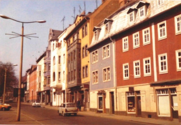 Stadtarchiv Weimar, 60 10-5/17, Blick in die Straße "Graben" , ohne Datum