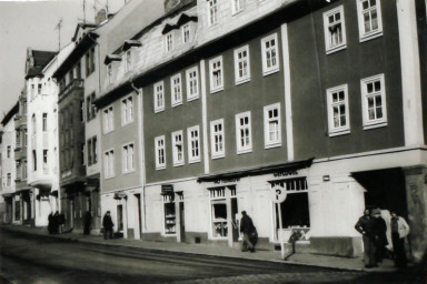 Stadtarchiv Weimar, 60 10-5/17, Blick in die Straße "Graben", ohne Datum