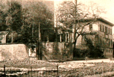 Stadtarchiv Weimar, 60 10-5/17, Blick zum Haus Graben 2, um 1910