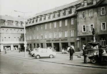 Stadtarchiv Weimar, 60 10-5/17, Blick in die Straße "Graben", ohne Datum