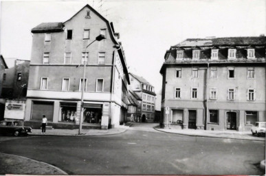 Stadtarchiv Weimar, 60 10-5/17, Blick in die Jakobstraße, 1985