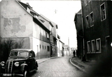 Stadtarchiv Weimar, 60 10-5/17, Blick in die Wagnergasse, ohne Datum