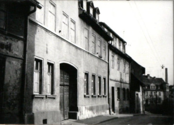 Stadtarchiv Weimar, 60 10-5/17, Blick in die Wagnergasse , ohne Datum