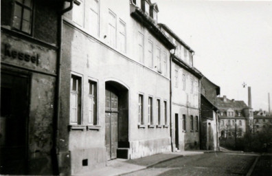 Stadtarchiv Weimar, 60 10-5/17, Blick in die Wagnergasse, 1978