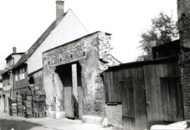 Stadtarchiv Weimar, 60 10-5/17, Blick in die Wagnergasse , ohne Datum