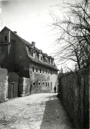 Stadtarchiv Weimar, 60 10-5/17, Blick in die Wagnergasse , vor 1945