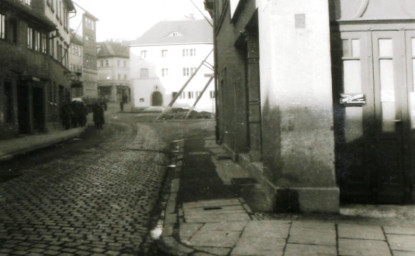 Stadtarchiv Weimar, 60 10-5/18, Blick vom Graben in die Jakobstraße, um 1942