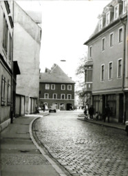 Stadtarchiv Weimar, 60 10-5/18, Blick in die Jakobstraße , 1984