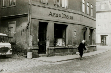 Stadtarchiv Weimar, 60 10-5/18, Jakobstraße 11a /Ecke Graben, 1950